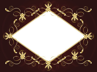 Goldener Rahmen