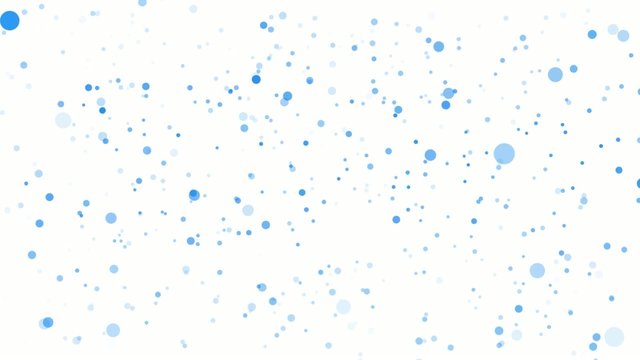 Fallende Regentropfen