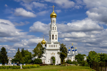 Temple complex in the village of Zavidovo, Tver region, Russia