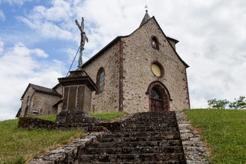 Fototapeta na wymiar France. Église d'Auzits