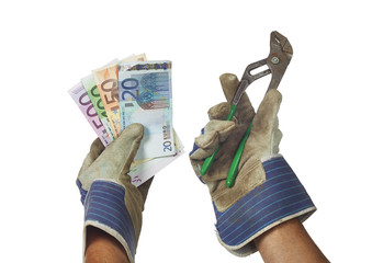 Korrupter Handwerker