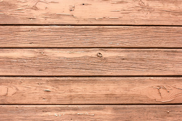 Peeling paint wooden desk texture.