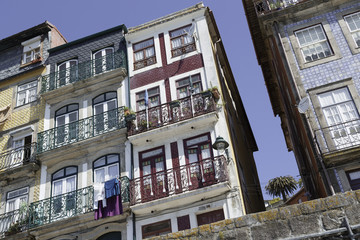 Vieille Façade Porto Portugal