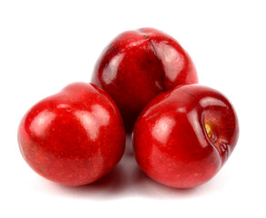 Cherry isolated on white background