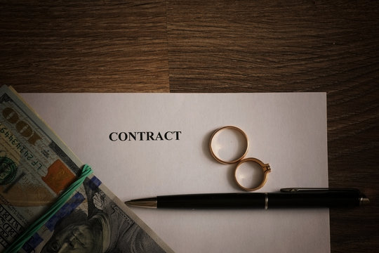 signature of the contract money