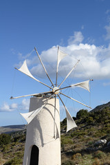 Windmühle auf Kreta