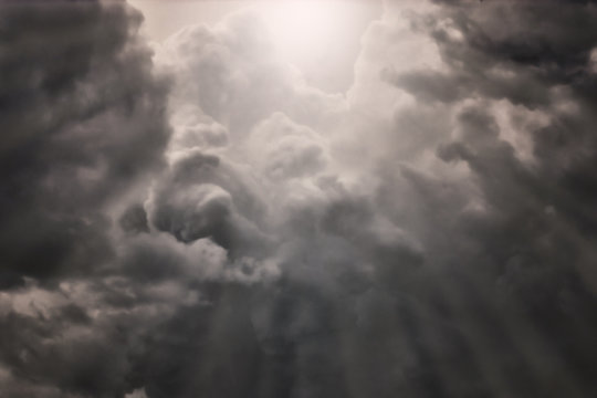 storm clouds background