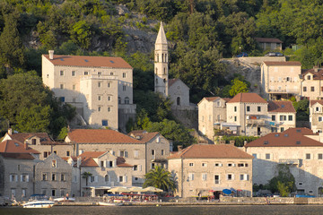 Perast Village Of Kotor Bay, Montenegro