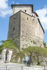 Fototapeta na wymiar Castello di Frontone, Italia