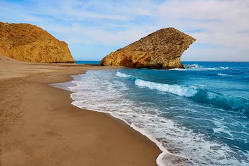 Almeria Playa del Monsul beach at Cabo de Gata