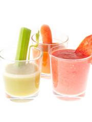 fresh vegetable juices
