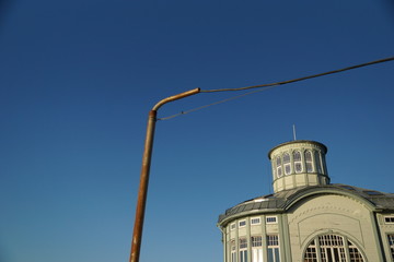 Strandbadarchitektur in Jurmala, Lettland