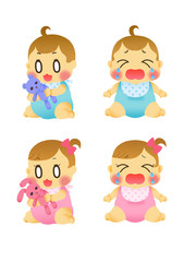 赤ちゃん　男の子　女の子