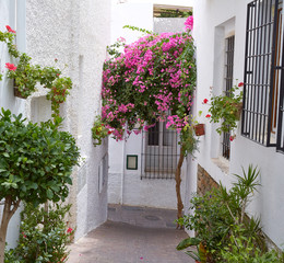Mojacar Almeria white Mediterranean village Spain