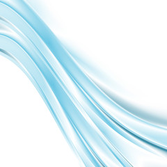 Fototapeta premium Vector abstract waves background.