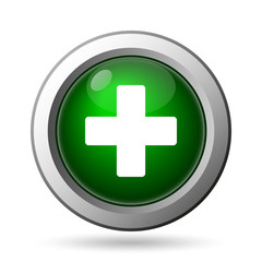 Obraz premium Medical cross icon