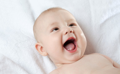 Portrait of pretty baby