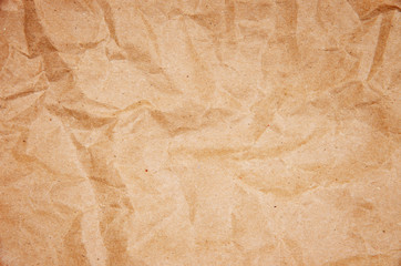 Fototapeta premium Crumpled paper for background usage