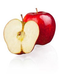 Apple, Fruit, Red.