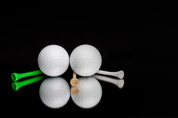 Golf, Golf Ball, Tee.