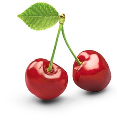 Cherry, Isolated, Fruit.