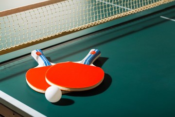 Fototapeta na wymiar Sport, pong, ping.