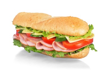 Sandwich, bread, sub.