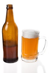 Beer Bottle, Beer, Bottle.