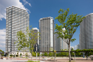 Obraz premium 高層マンション
