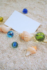 夏のメッセージカード