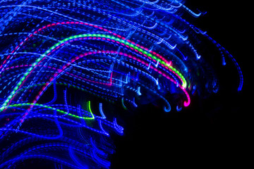 Abstract Lighting effect background 