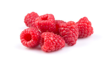 raspberry isolated on white background