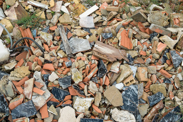 Construction rubble