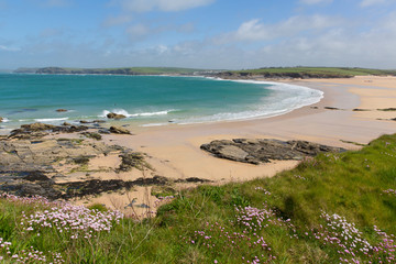 Harlyn Bay North Cornwall England UK