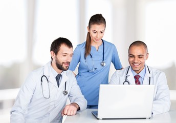 Doctor, Healthcare And Medicine, Computer.