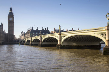 Obraz premium UK - London - Westminster Bridge