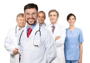 Fototapeta premium Medic, doctor, man.