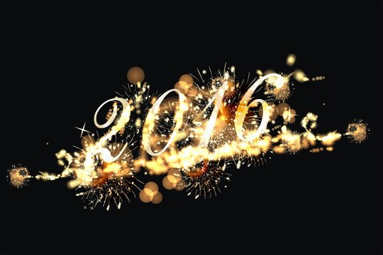 Feuerwerk mit 2016