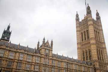 Fototapeta na wymiar UK - London - Westminster and the Big Ben