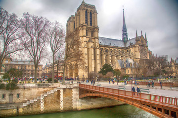 Fototapeta na wymiar France - Paris - Notre Dame