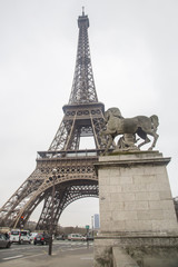 Fototapeta na wymiar France - Paris - Tour Eiffel