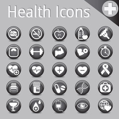 Web Site and Internet Icons medicine fitness health
