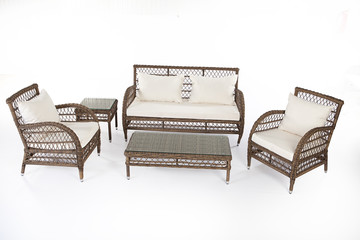 Suite Of Wicker Furniture