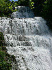 cascade du hérisson, Jura