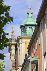 Eckturm, Dom zu Kalmar, Schweden. © UllrichG