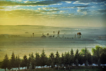 Obraz na płótnie Canvas Morning fog