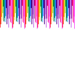 Vektor Hintergrund - Streifen Regenbogen