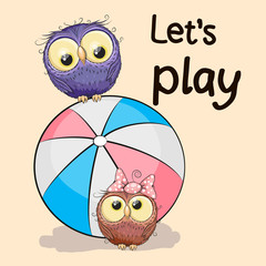 Obraz premium Owls