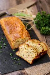 cake au saumon persillé 2