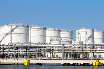 Obraz premium Oil industry